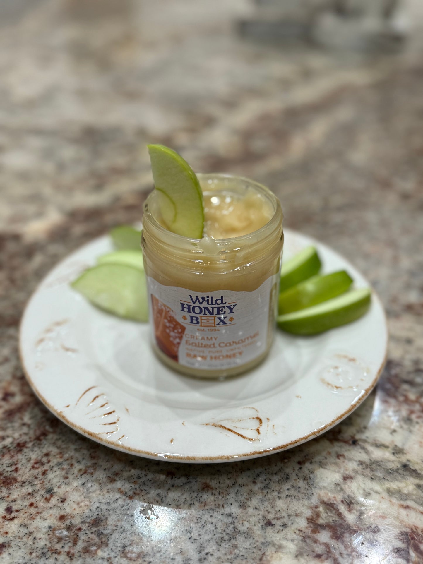 Creamy Salted Caramel Honey