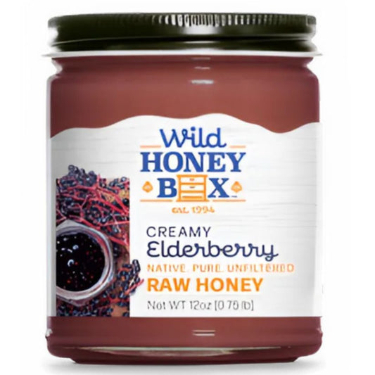 Creamy Elderberry Honey