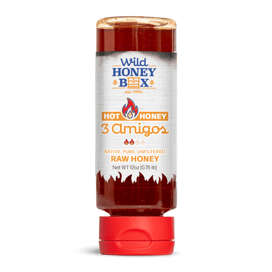 3 Amigos Hot Honey bottle image