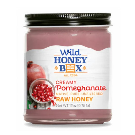 Creamy Pomegranate Honey