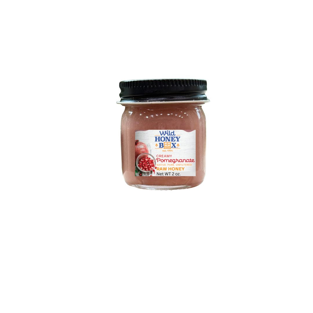 Creamy Pomegranate Honey