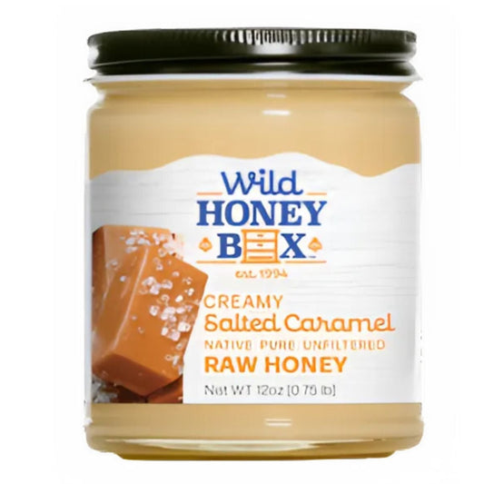 Creamy Salted Caramel Honey